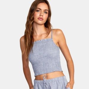 🔥🔥RVCA - HOUNDSTOOTH REVIVAL CROPPED TANK🔥🔥